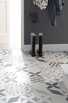 Βινύλιο κεραμίδι στο διάδρομο