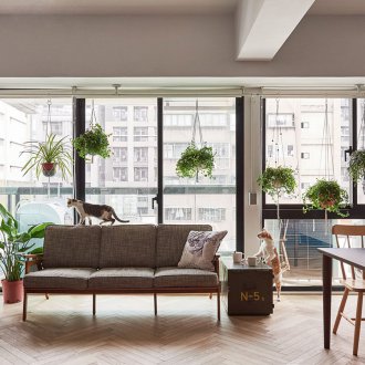 Χαρακτηριστικά στυλ σοφίτας στο εσωτερικό