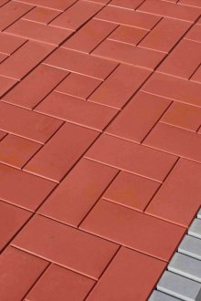 Κόκκινο πλακάκι άμμου