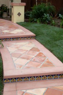 Εξωτερικό κεραμίδι για βεράντα