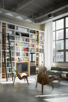 Βιβλιοθήκη σοφίτα