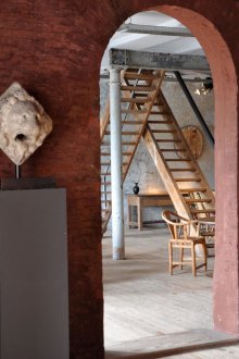 Σαλόνι με στυλ σοφίτας