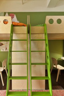 Παιδικό κούτσουρο με σοφίτα