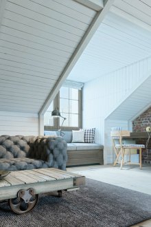 Σαλόνι Δωμάτιο Teen Στυλ Loft