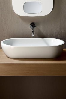 Οβάλ νεροχύτη μπάνιο