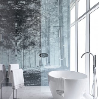 Φωτογραφικά εκτυπωμένα πάνελ στο εσωτερικό