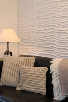 Πάνελ στο εσωτερικό του καθιστικού