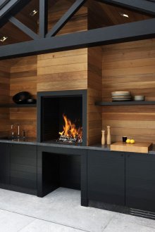 Πλακάκι ξύλου για τζάκι