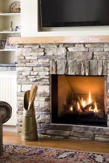 Πέτρινο τζάκι