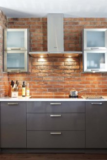 Πλακάκια τοίχου από τούβλα