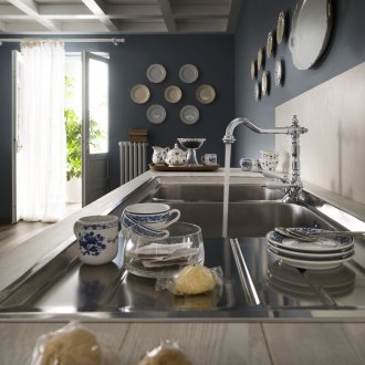 Αναμικτήρας ορειχάλκου στυλ χώρας