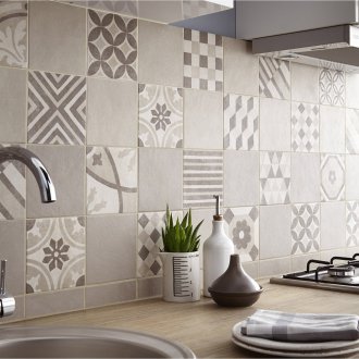 Κουρτίνα κεραμιδιών κουζίνας