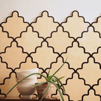 Πλακάκια τοίχου σγουρά