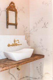 Νιπτήρας εξοχικού στυλ