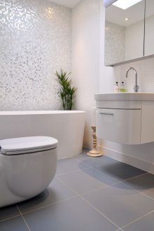 Νιπτήρας με πλαστικό ντουλάπι