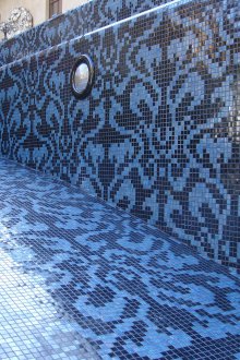 Σχέδιο κεραμιδιών πισίνας