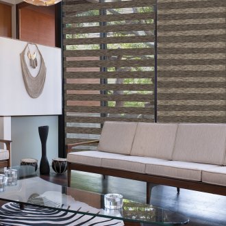 Κυλιόμενες καφέ κουρτίνες 