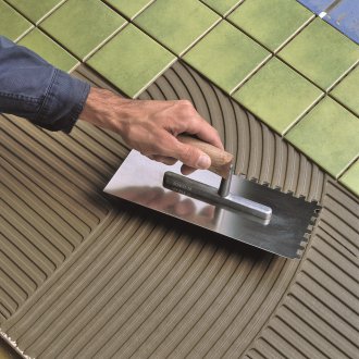 Τοποθέτηση πλακιδίων για στεγανοποίηση