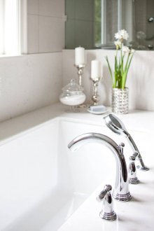 Αναμικτήρας ορείχαλκου με μακρύ στόμιο