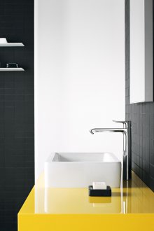 Μίξερ νιπτήρα με μακρύ στόμιο