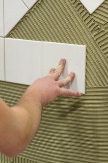 Τοποθέτηση κεραμιδιών σε γυψοσανίδα