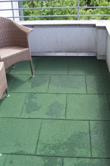 Ευέλικτο πλακάκι στο μπαλκόνι