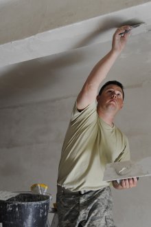 Στόκος για αρμούς στην οροφή