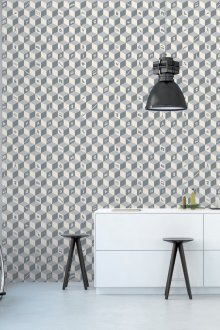 3d ταπετσαρία στην κουζίνα