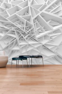 3d ταπετσαρία σε μοντέρνο στυλ