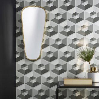 3d ταπετσαρία στο διάδρομο