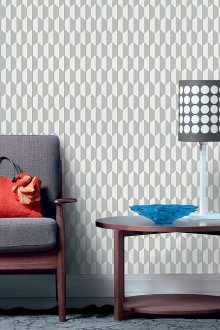 3d ταπετσαρία σε στυλ ρετρό