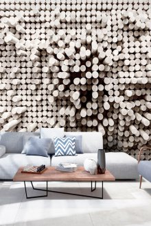 3d ταπετσαρία στον τοίχο