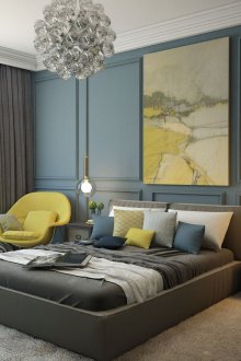 Ο συνδυασμός των χρωμάτων στο εσωτερικό