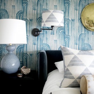 Ο συνδυασμός των χρωμάτων στο εσωτερικό του υπνοδωματίου