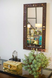 Καρέ καθρέφτη καφέ