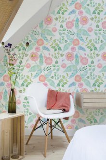 Floral ταπετσαρία