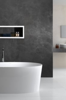 Διακοσμητικό χρώμα για τοίχους μπάνιου