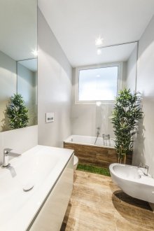 Eco-φιλικό τοίχο ζωγραφική μπάνιο