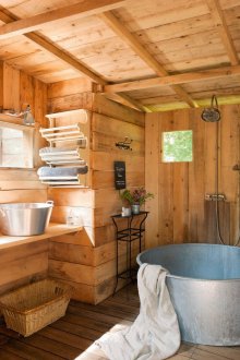 Εσωτερικό μπανιέρα με ντους