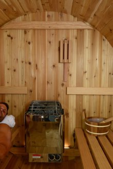 Εσωτερικό ατμόλουτρο στο μπάνιο