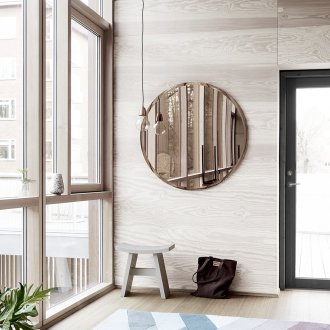 Προσόψεως καθρέφτη στο διάδρομο