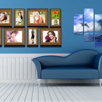 Λευκά αγγεία στο δωμάτιο