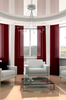 Βάζα σκοτεινού δαπέδου στο σαλόνι