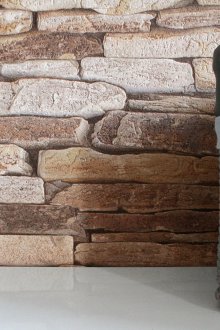 Τούβλα μη υφαντά ταπετσαρία