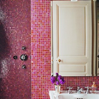Μπάνιο 9 τ.μ. m με ροζ μωσαϊκό
