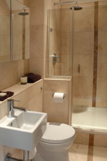 Μπάνιο 9 τ.μ. m σε τόνους άμμου