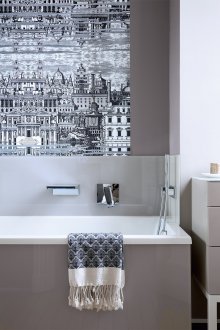 Μπάνιο 9 τ.μ. m γκρι μπεζ