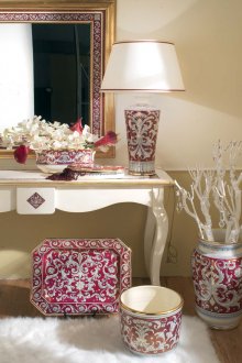 Βάζα δαπέδου με σχέδια