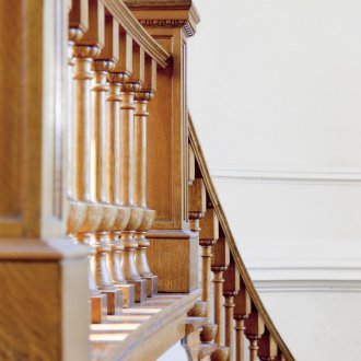 Ξύλινο κιγκλίδωμα για σκάλες