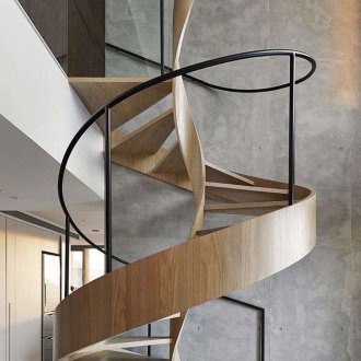 Σκάλες με σπειροειδή σκάλα